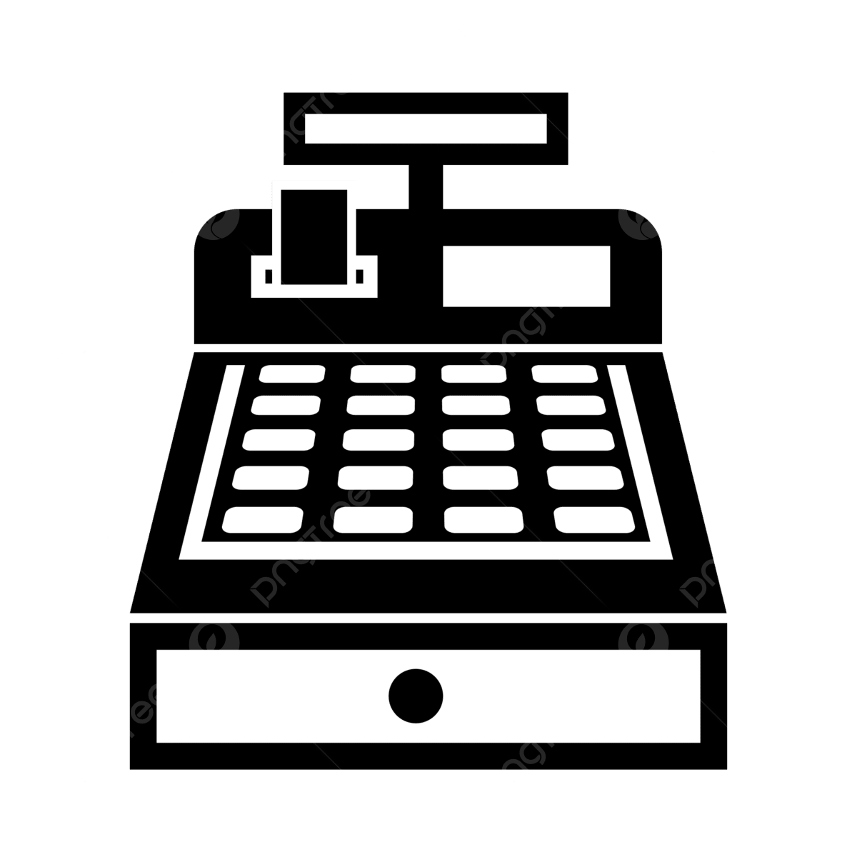 pngtree-black-cartoon-cash-register-logo-material-png-image_7191414